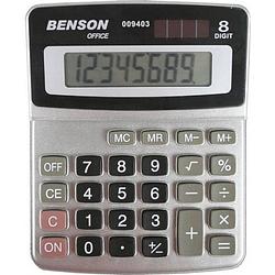 Foto van Benson rekenmachine 14 cm grijs