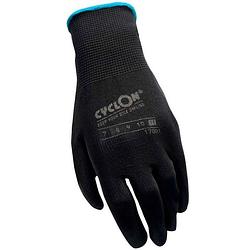 Foto van Cyclon werkplaats handschoenen pu-flex xx-large blauw maat 11 zwart