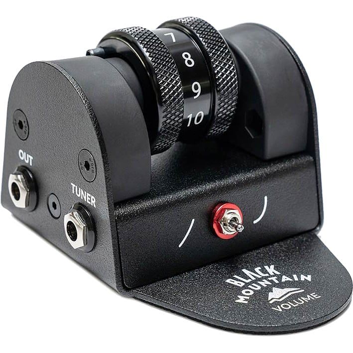 Foto van Black mountain volume roller pedal met tuner out en scope switch