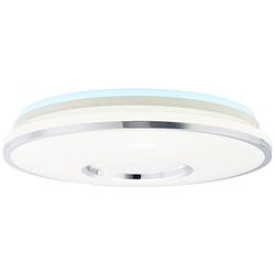 Foto van Brilliant g97044/58 visitation led-plafondlamp led energielabel: f (a - g) 32 w wit, zilver