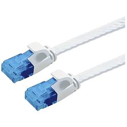 Foto van Value 21992060 rj45 netwerkkabel, patchkabel cat 6a u/utp 0.50 m wit 1 stuk(s)