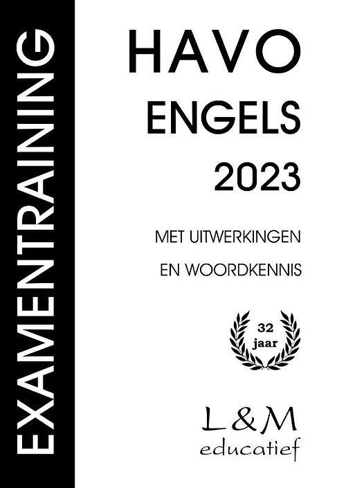 Foto van Examentraining havo engels 2023 - h.g.a. honders - paperback (9789054894414)