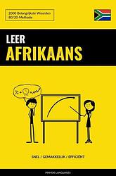 Foto van Leer afrikaans - snel / gemakkelijk / efficiënt - pinhok languages - paperback (9789464852165)