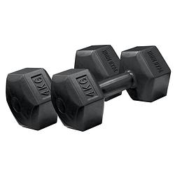 Foto van Fixed hex dumbell gewichten (2-pack) iron gym