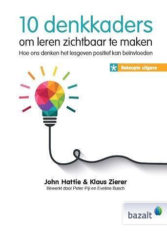 Foto van 10 denkkaders om leren zichtbaar te maken - beknopte uitgave - john hattie, klaus zierer - hardcover (9789461183040)