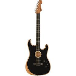 Foto van Fender american acoustasonic stratocaster black