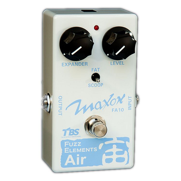 Foto van Maxon fa10 fuzz elements air fuzz effectpedaal