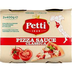 Foto van Petti pizza saus 2x400g bij jumbo