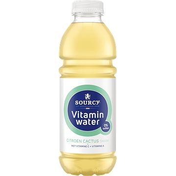 Foto van Sourcy vitaminwater citroen cactus smaak 1 liter bij jumbo