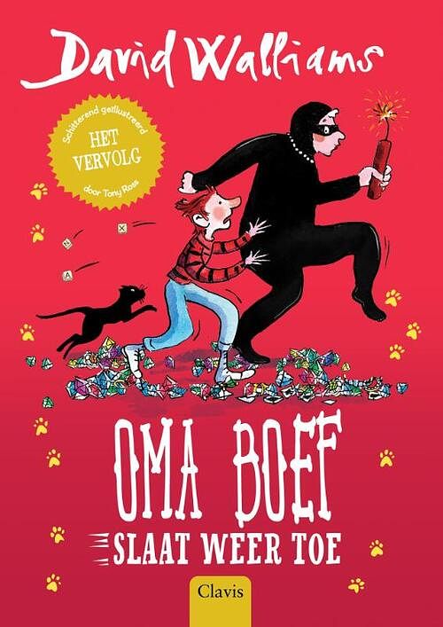 Foto van Oma boef slaat weer toe - david walliams - hardcover (9789044849011)