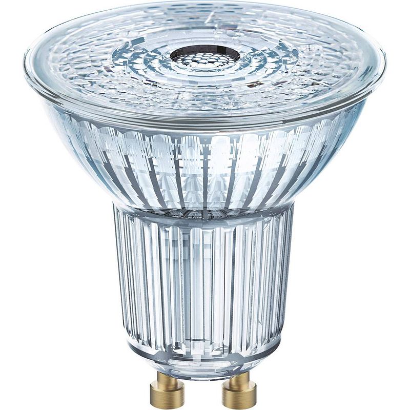 Foto van Osram 4058075112605 led-lamp energielabel f (a - g) gu10 reflector 6.90 w = 80 w warmwit (ø x l) 51 mm x 52 mm 1 stuk(s)