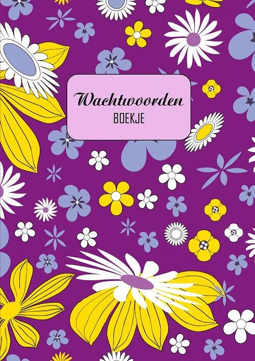 Foto van Wachtwoordenboekje - boek cadeau - paperback (9789464800531)