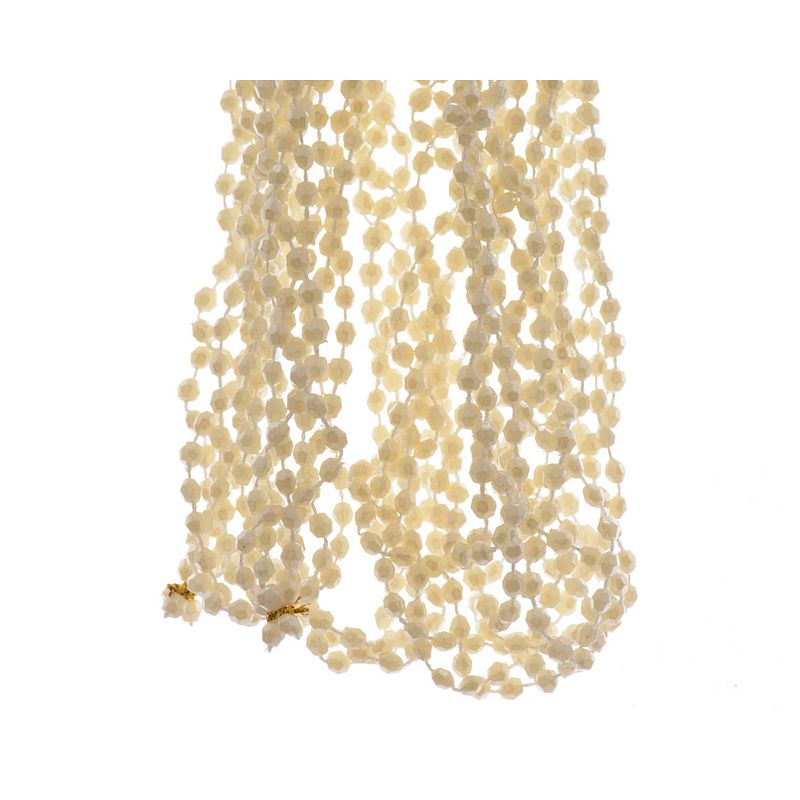 Foto van Kraalketting plc d0.5h270 cm creme