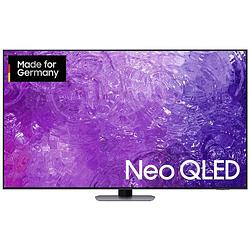 Foto van Samsung gq75qn90catxzg qled-tv 189 cm 75 inch energielabel f (a - g) uhd, qled, ci+*, dvb-c, dvb-s2, dvb-t2 hd, wifi, smart tv carbon, zilver