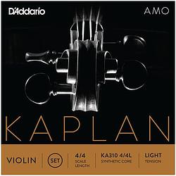 Foto van D'saddario kaplan amo ka310 4/4 light vioolsnaren set