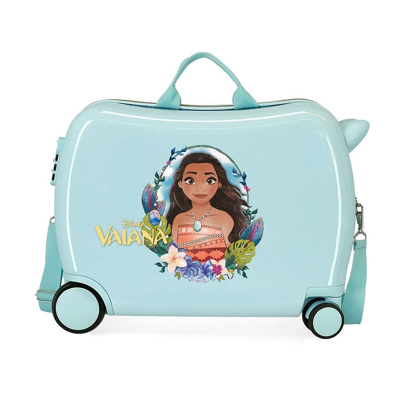 Foto van Disney vaiana abs kinderkoffer rol zit