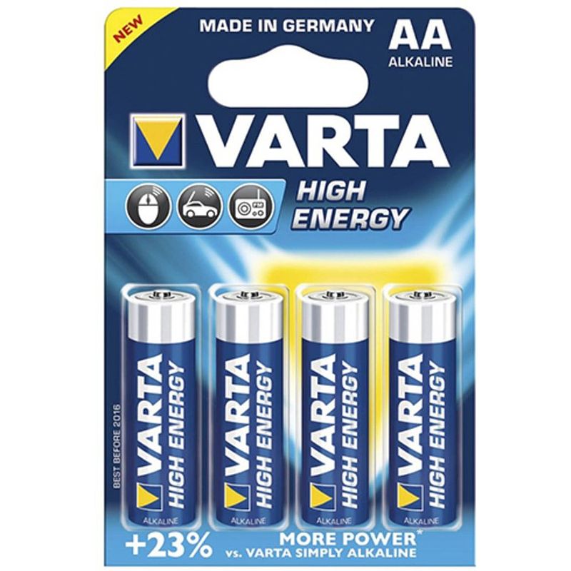 Foto van Varta aa batterijen