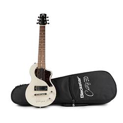 Foto van Blackstar carry-on-gtr-wht carry-on travel guitar vintage white met gigbag