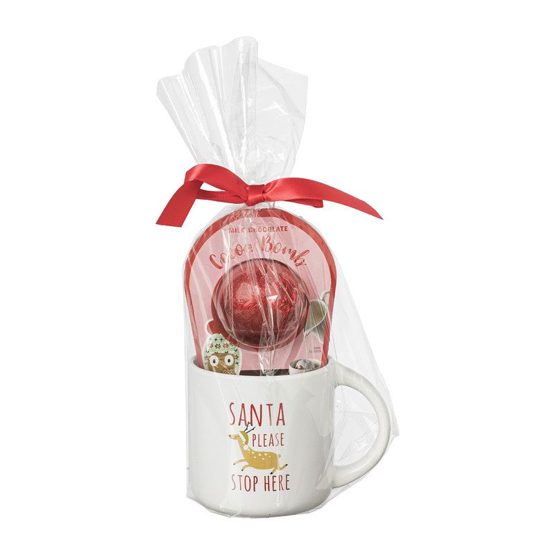 Foto van Mug cake set - melkchocolade - kerst