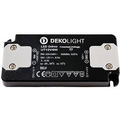 Foto van Deko light flat, cv, ut12v/6w led-driver constante spanning 6 w 0 - 500 ma 12 v