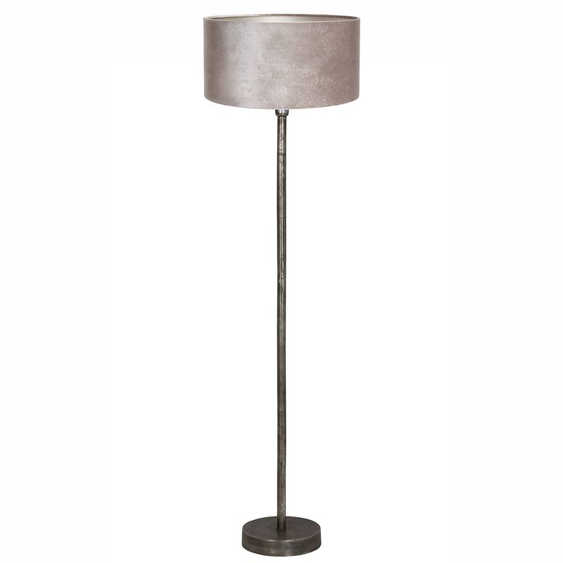 Foto van Light & living undai staande lamp grijs