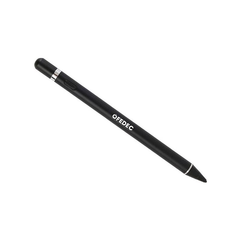 Foto van Fedec active stylus pen voor android / ios / windows tablets & telefoons - zwart