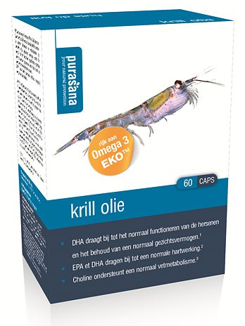 Foto van Purasana krill olie capsules