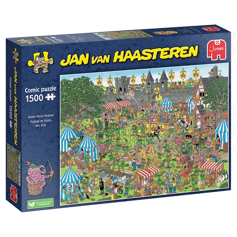 Foto van Jumbo jan van haasteren puzzel robin hood festival - 1500 stukjes