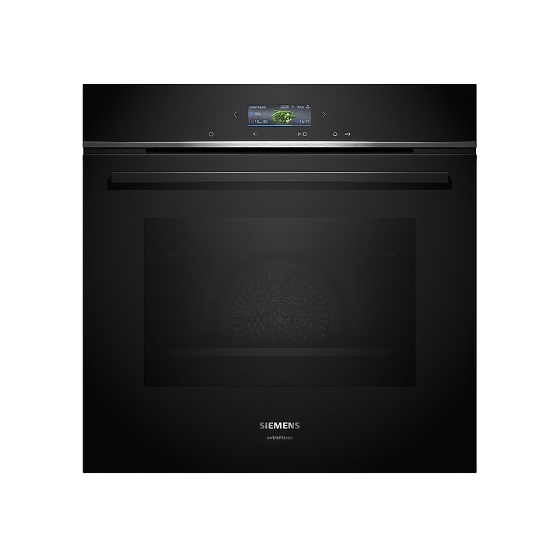 Foto van Siemens hb734gbb1 inbouw oven zwart