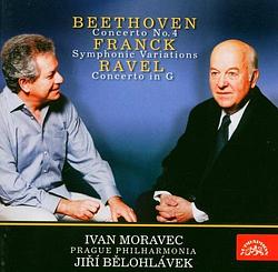 Foto van Beethoven & ravel: piano concertos - franck: symphonic variations - cd (0099925371425)