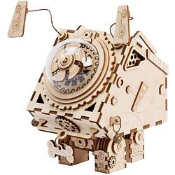 Foto van Robotime seymour am480 - houten modelbouw - muziekdoos - steampunk - diy