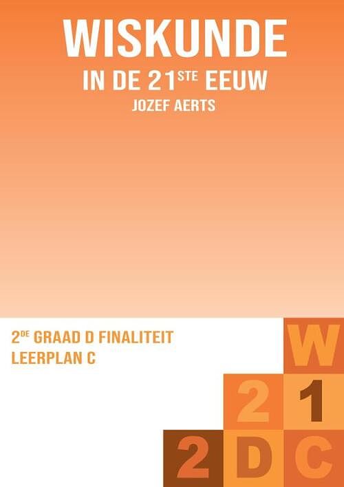 Foto van 2de graad d finaliteit leerplan c - jozef aerts - paperback (9789464433388)