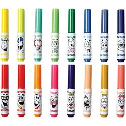 Foto van Crayola viltstiften met fantasiepunten 16 stuks
