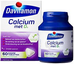 Foto van Davitamon calcium met vitamine d kauwtabletten