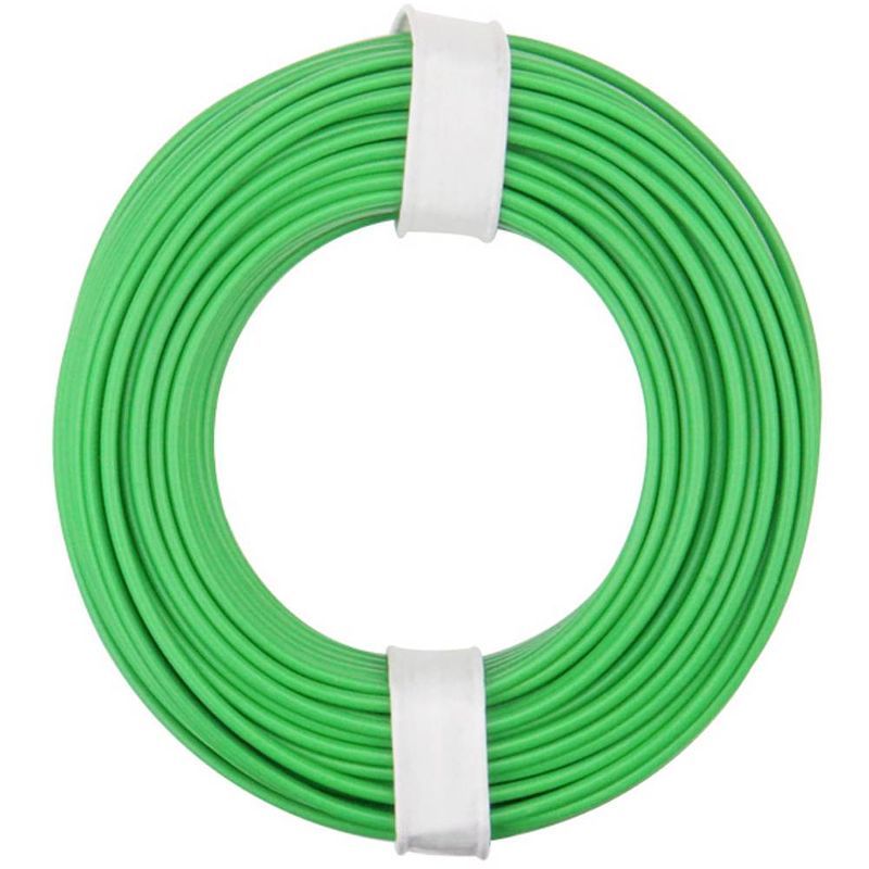 Foto van Donau elektronik 125-014 draad 1 x 0.25 mm² groen 10 m