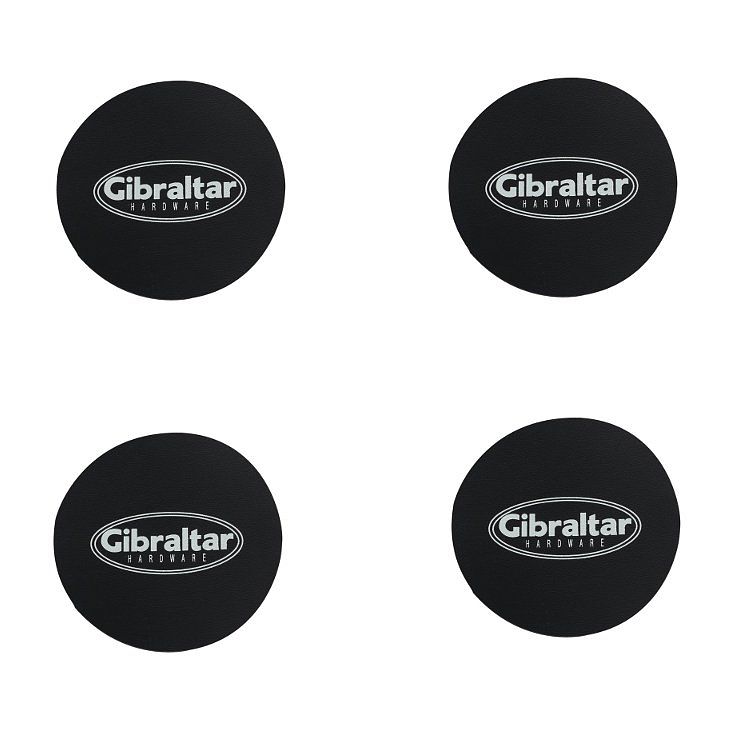 Foto van Gibraltar hardware sc-bpl set bassdrum-klopper pads (4 stuks)