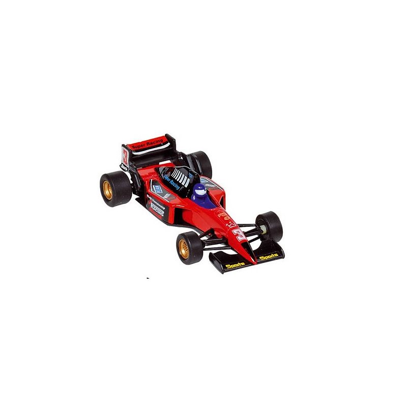 Foto van Welly metalen auto: formule 1 racer rood 10,7 cm