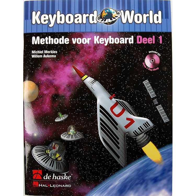 Foto van De haske keyboard world 1 incl cd