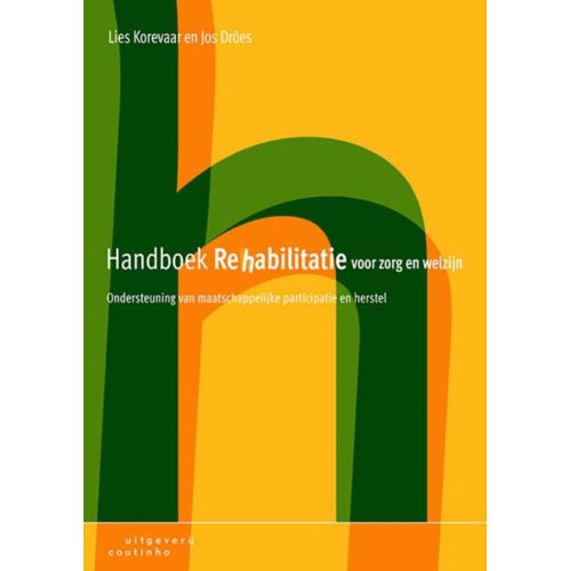 Foto van Handboek rehabilitatie voor zorg en welzijn