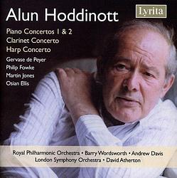 Foto van Hoddinott: piano ctos 1&2, clarinet - cd (5020926033024)