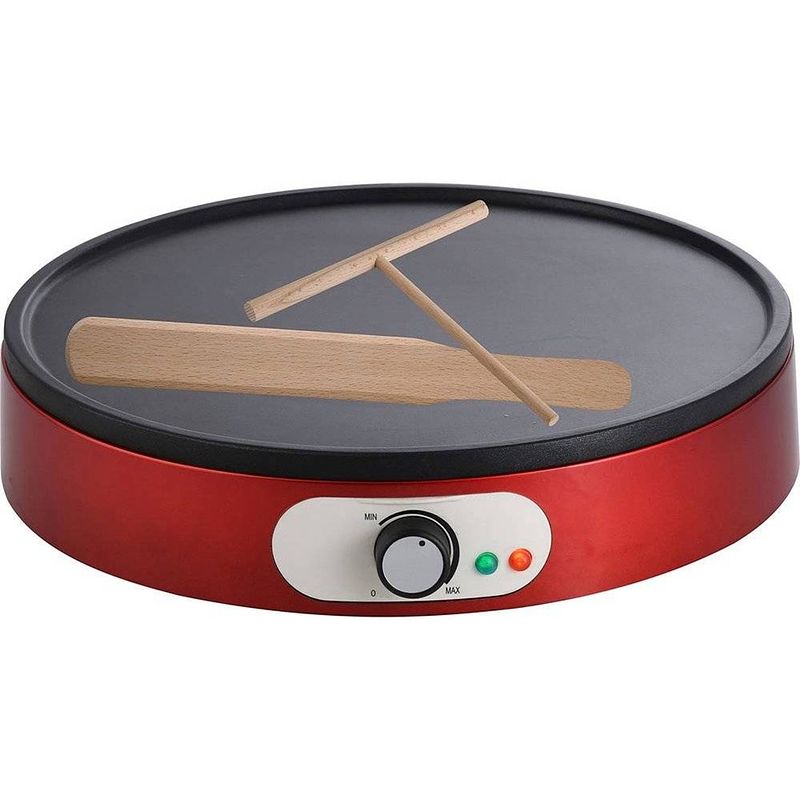 Foto van Swisshome crêpe maker 1000w sh-6725 rood