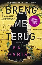 Foto van Breng me terug - b.a. paris - ebook (9789026342950)