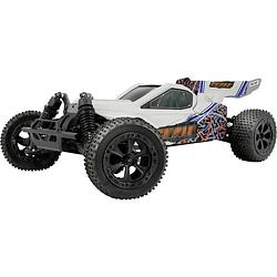 Foto van Reely chalk 4wd krijtgrijs brushless 1:10 rc auto elektro buggy 4wd 100% rtr 2,4 ghz incl. accu, oplader en batterijen voor de zender