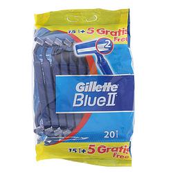 Foto van Gillette blue ii wegwerpscheermesjes 155