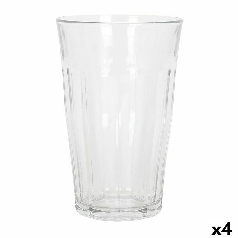 Foto van Glazenset duralex picardie transparant 500 ml 6 onderdelen (4 stuks)