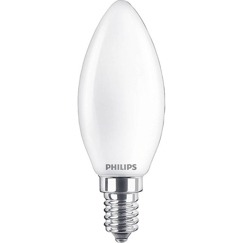 Foto van Philips lighting 27217000 led-lamp energielabel f (a - g) e14 4.3 w = 40 w warmwit (ø x l) 35 mm x 35 mm 3 stuk(s)