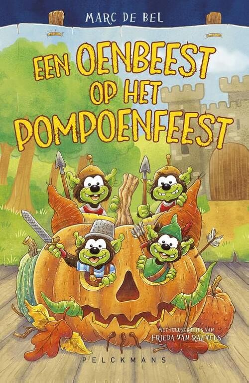 Foto van Een oenbeest op het pompoenfeest - marc de bel - hardcover (9789464018998)