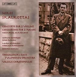 Foto van Skalkottas: concertos for 2 voilins & 2 pianos - cd (7318590015544)