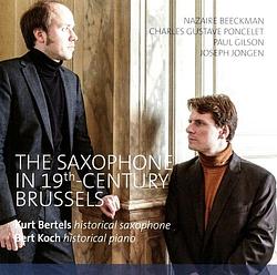 Foto van The saxophone in 19th century brussels - cd (8711801016832)