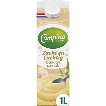 Foto van Campina dessert zacht en luchtig banaan 1l bij jumbo